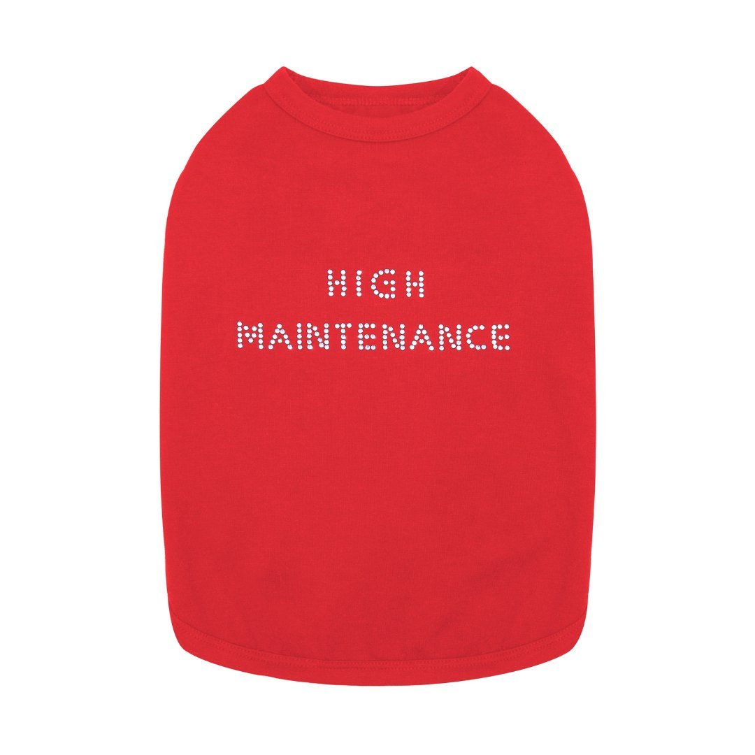 DGG Red High Maintenance Dog T-Shirt - My Pooch and Me