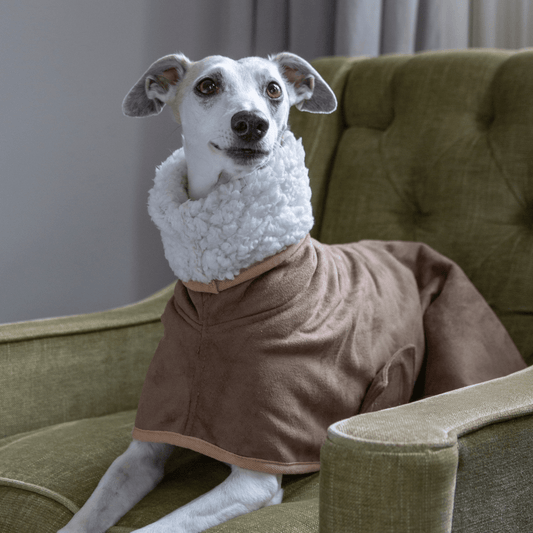 Wriggley Diggley Sherpa Polar Fleece Dog Snug - My Pooch and Me