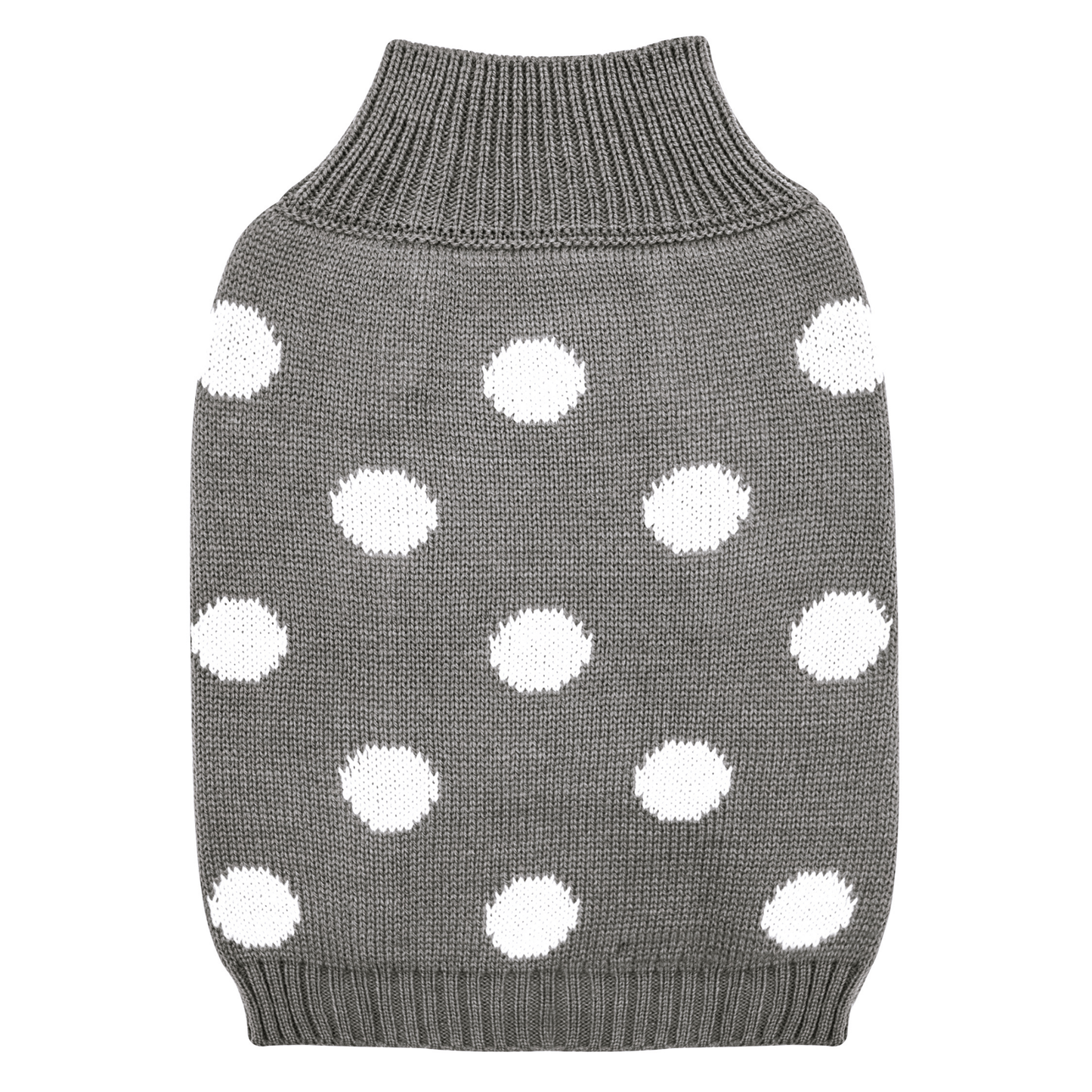 DGG Grey Dot Knitted Dog Jumper - My Pooch and Me