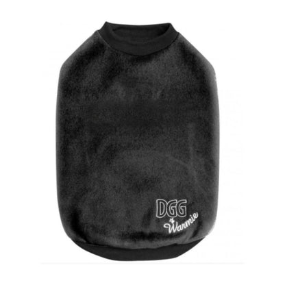 DGG Black Warmie Polar Fleece Dog Jumper - My Pooch and Me