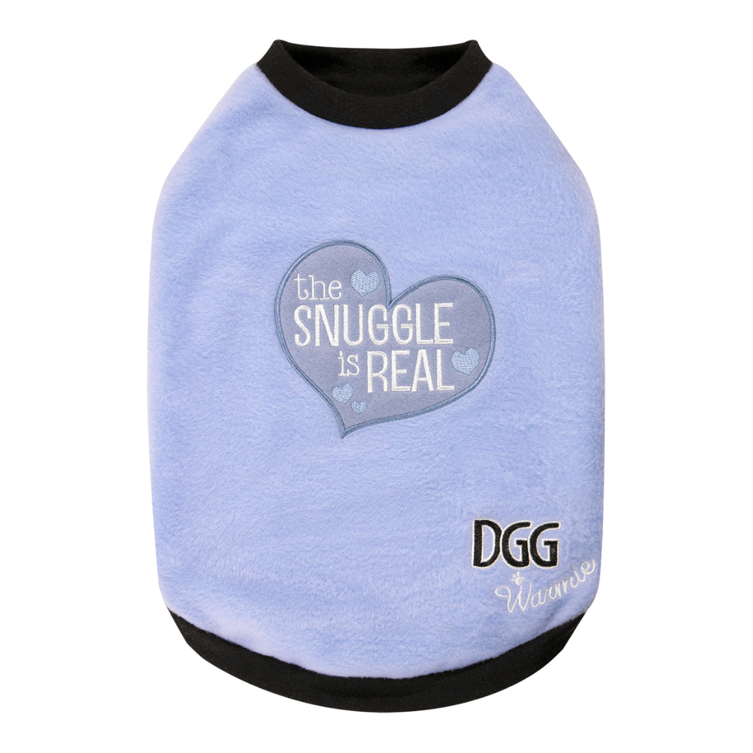 DGG Lilac The Snuggle Is Real Warmie Dog Jumper