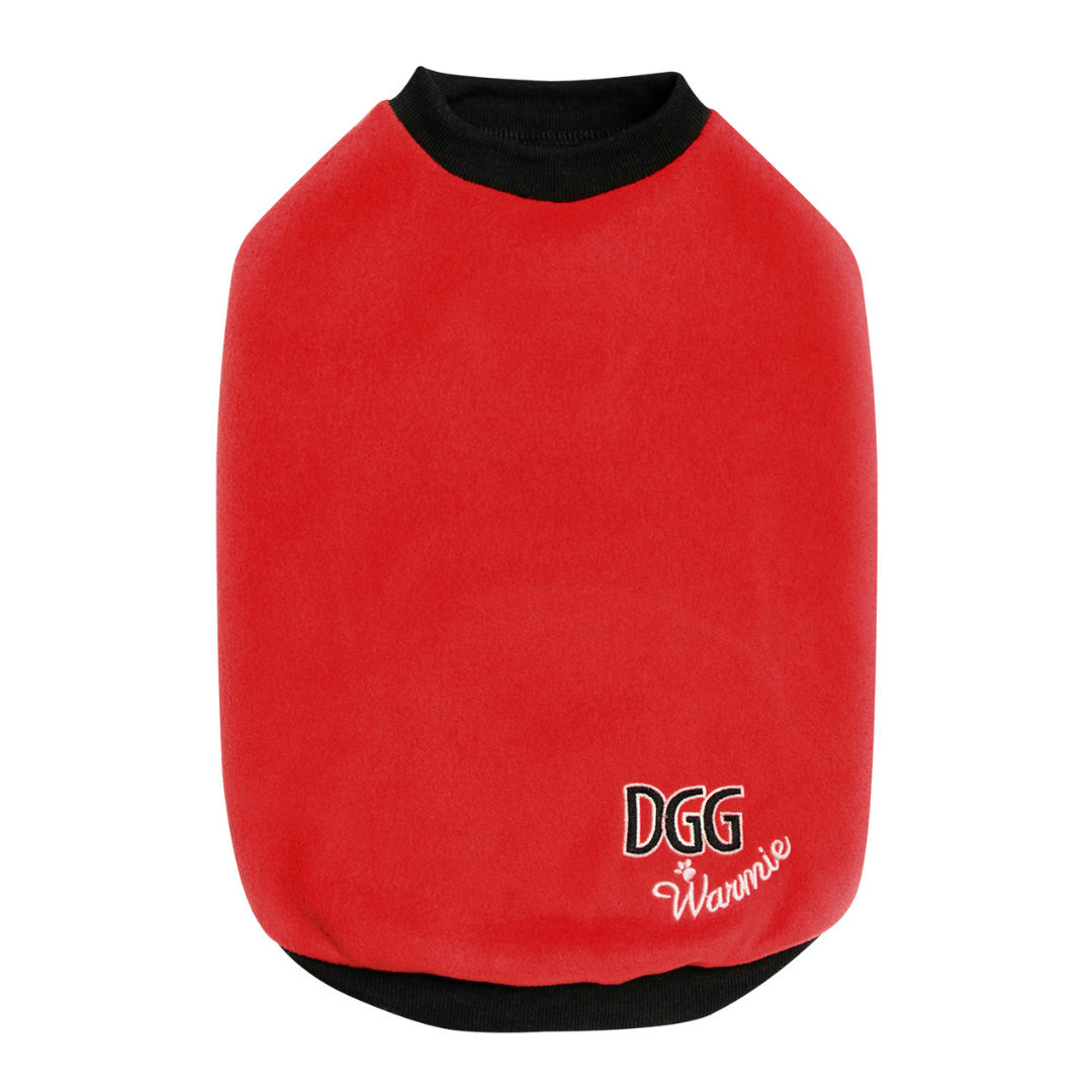 DGG Red Warmie Dog Jumper