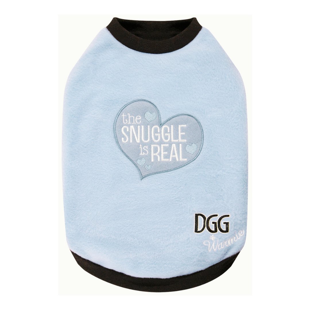 DGG Baby Blue The Snuggle Is Real Polar Fleece Dog Warmie - My Pooch and Me