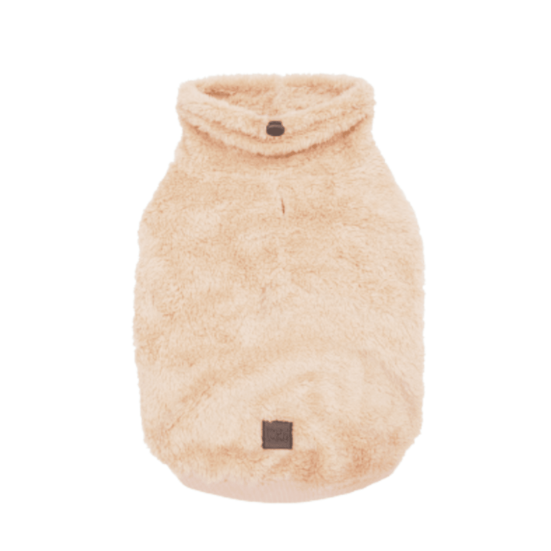 DGG Beige Snuggly Dog Jumper - My Pooch and Me