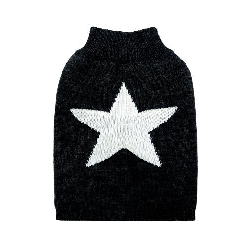 DGG Black Star Knitted Dog Jumper - My Pooch and Me