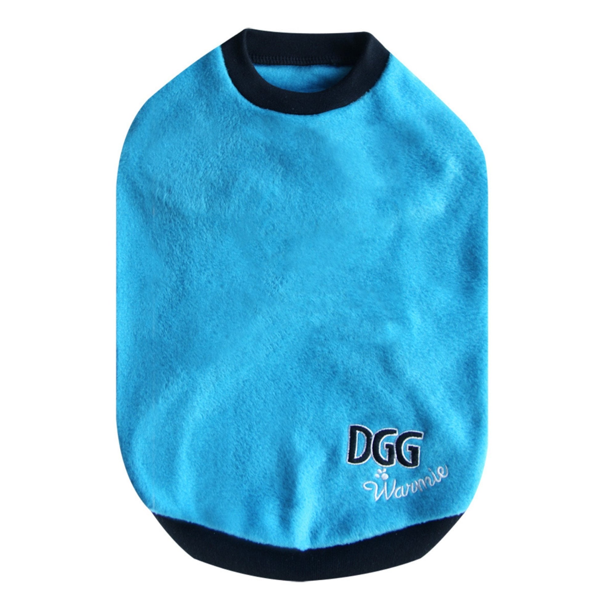 DGG Bright Blue Polar Fleece Dog Warmie - My Pooch and Me