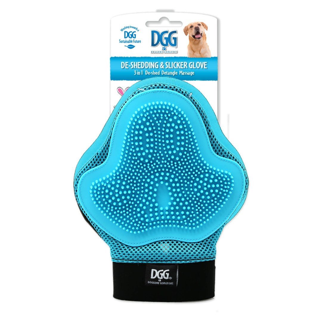 DGG De - Shedding & Slicker Glove - My Pooch and Me