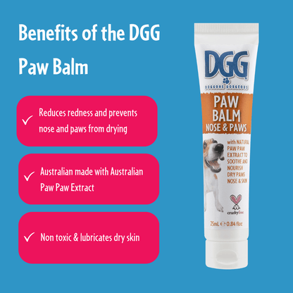 DGG Dog Paw Balm For Nose & Paws 25mL - My Pooch and Me