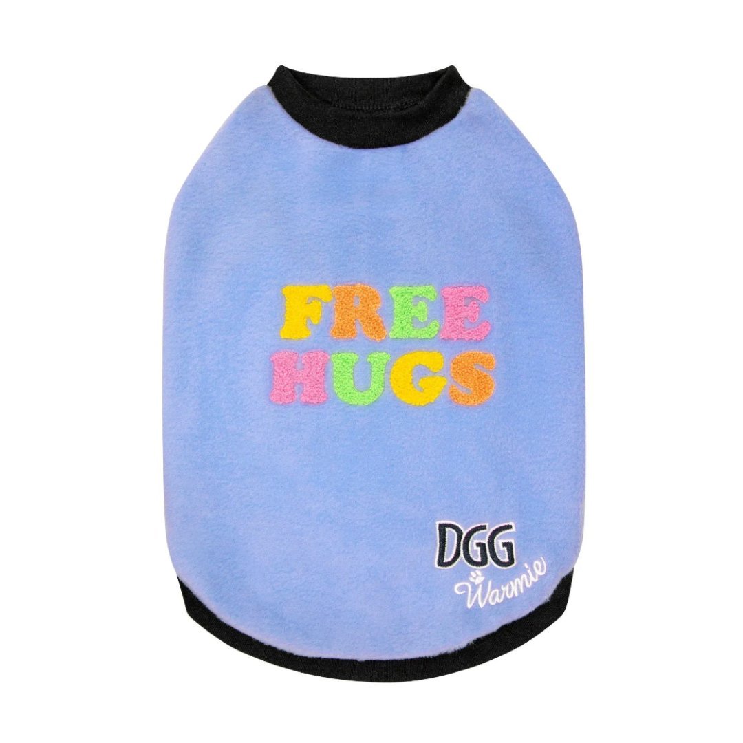 DGG Free Hugs Polar Fleece Dog Warmie - My Pooch and Me