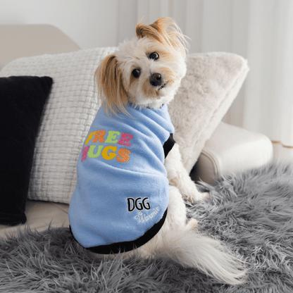 DGG Free Hugs Polar Fleece Dog Warmie - My Pooch and Me