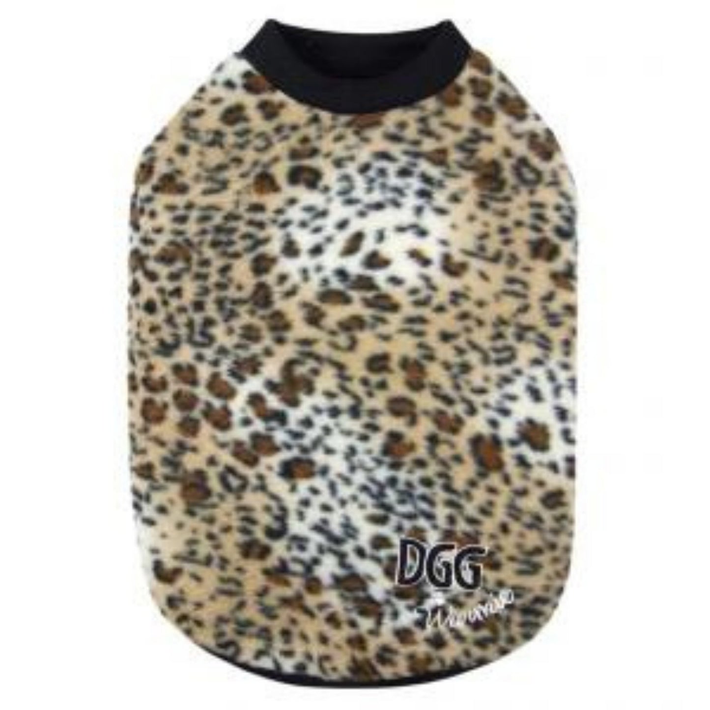 DGG Leopard Print Warmie Dog Jumper - My Pooch and Me