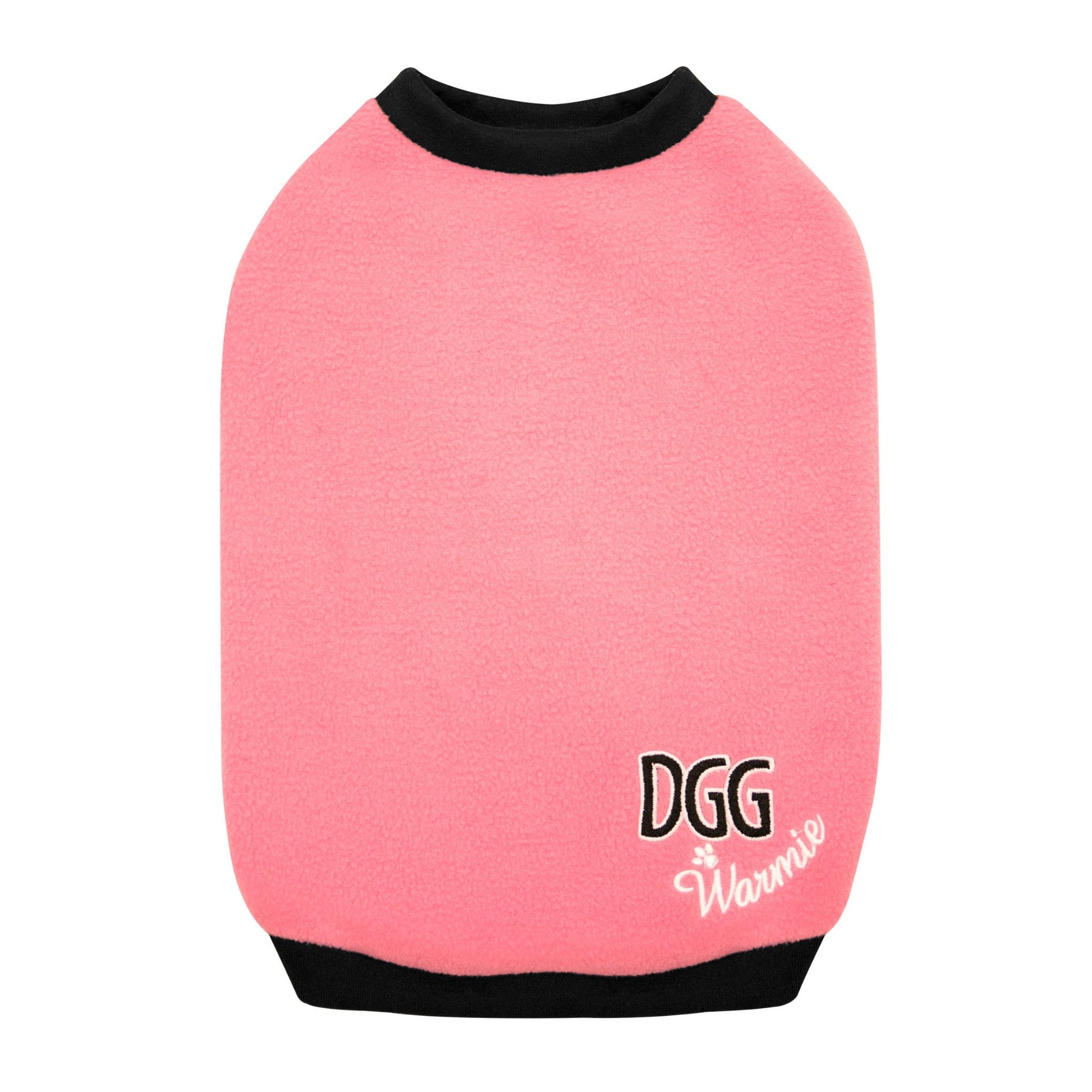 DGG Light Pink Polar Fleece Dog Warmie - My Pooch and Me