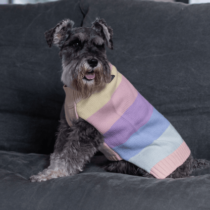 DGG Pastel Pink Knitted Dog Jumper - My Pooch and Me