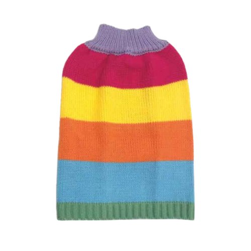 DGG Pastel Stripe Knitted Dog Jumper - My Pooch and Me