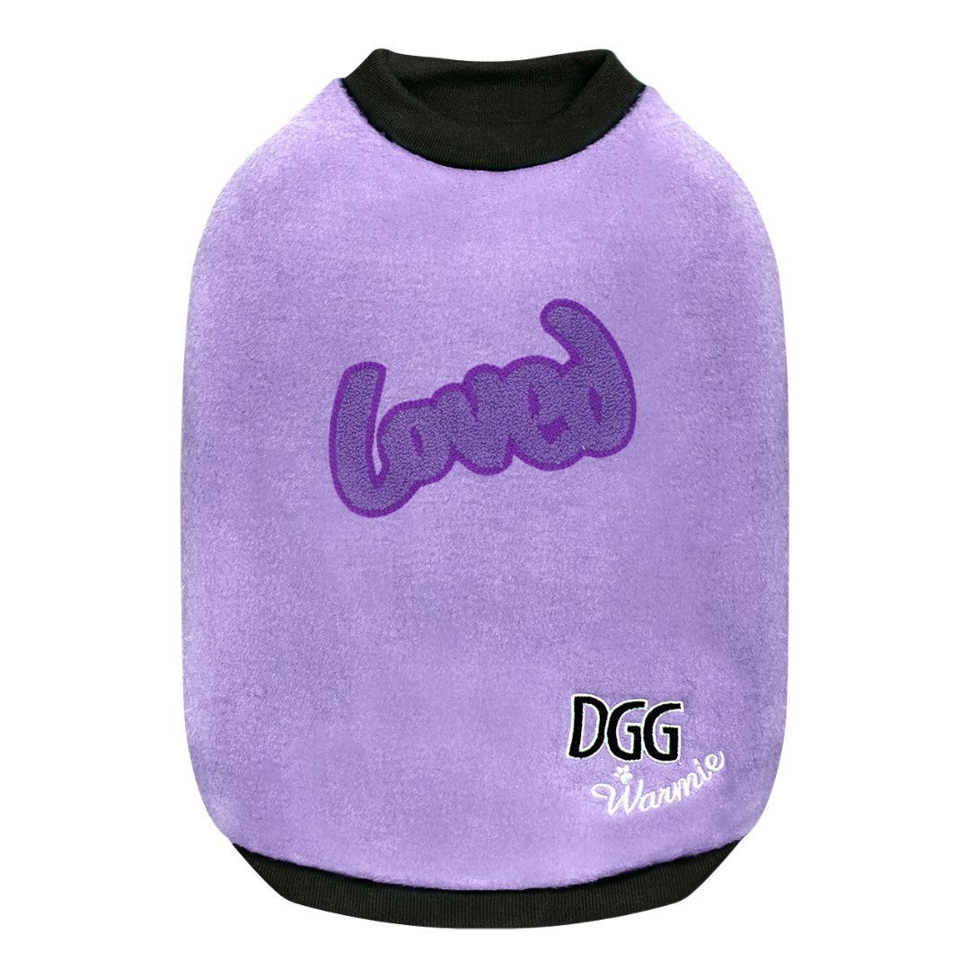 DGG Purple Loved Polar Fleece Dog Warmie - My Pooch and Me