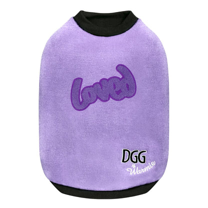 DGG Purple Loved Warmie Dog Jumper - My Pooch and Me