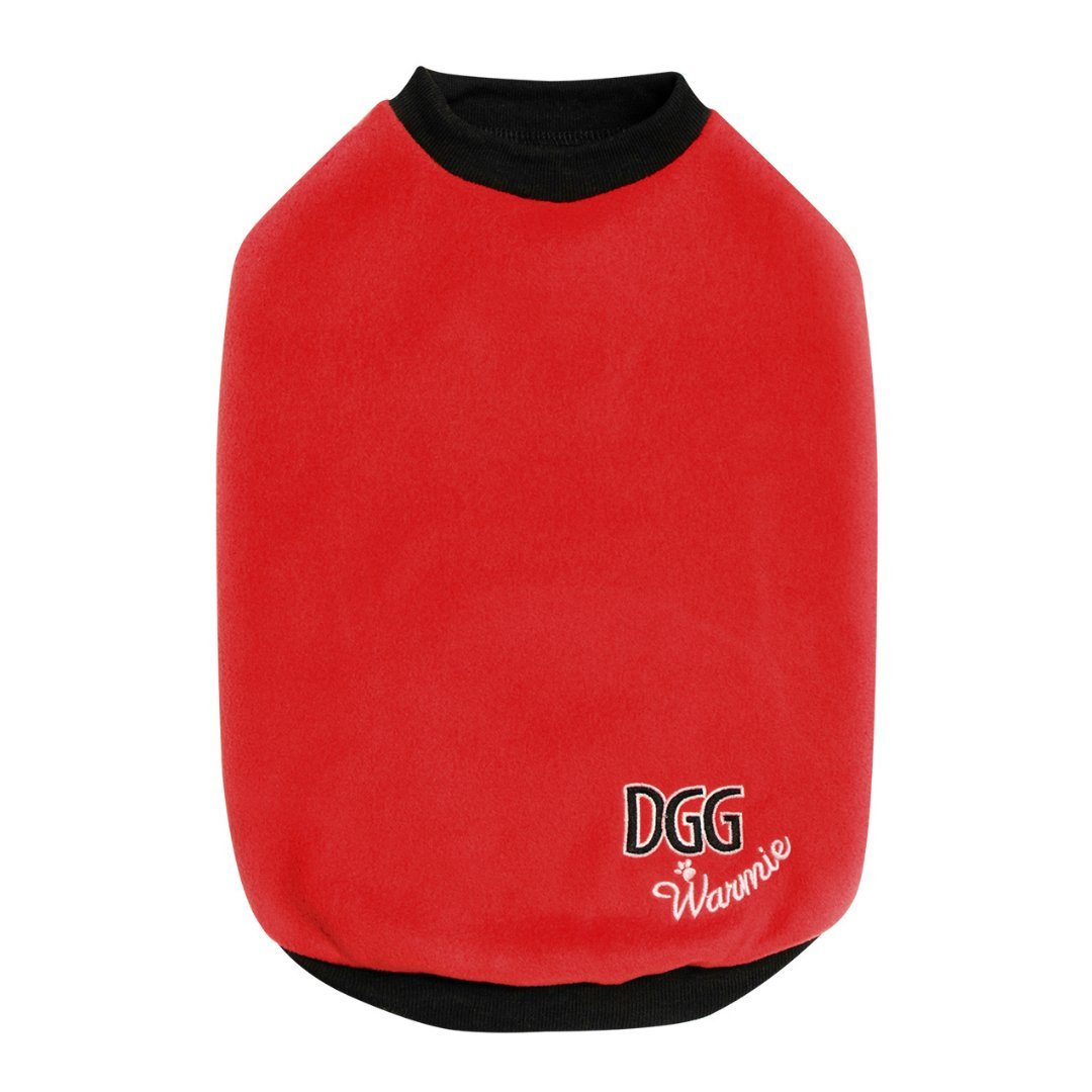 DGG Red Polar Fleece Dog Warmie - My Pooch and Me