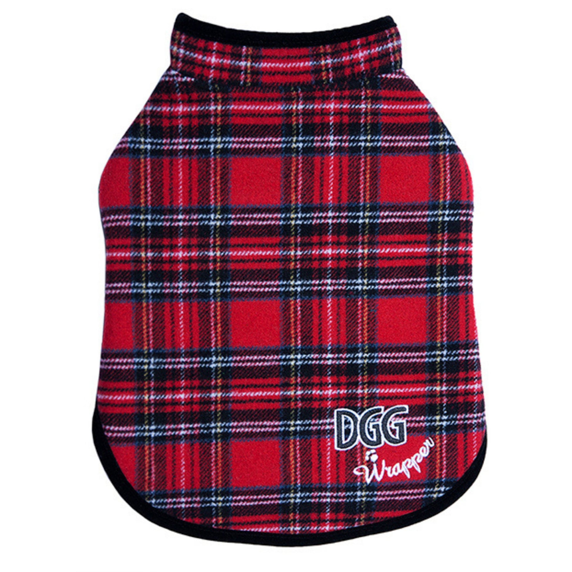 DGG Red Tartan Dog Coat - My Pooch and Me