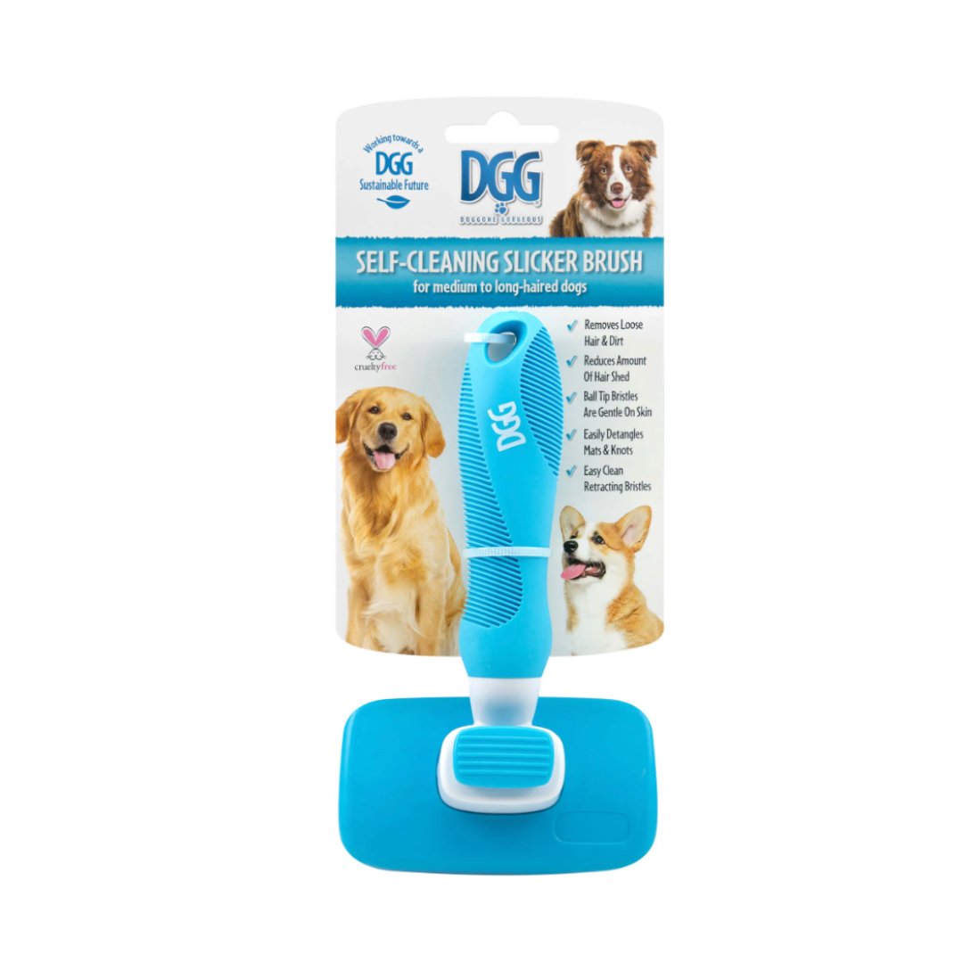 DGG Self - Cleaning Slicker Brush - My Pooch and Me