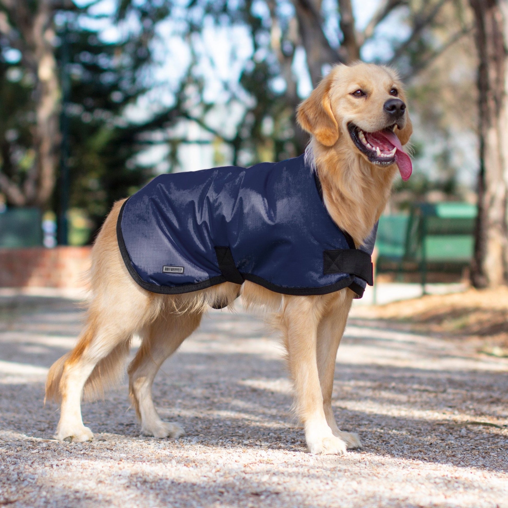 Ruff N Rugged Navy Utility Dog Coat - My Pooch and Me