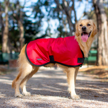 Ruff N Rugged Red Utility Dog Coat - My Pooch and Me