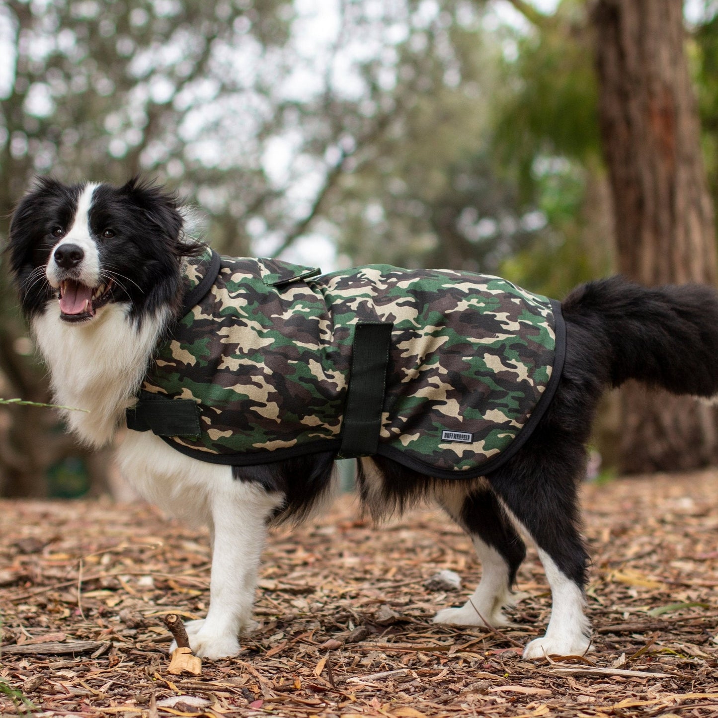 Ruff N Rugged Water - Resistant Camouflage Canvas Dog Coat - My Pooch and Me