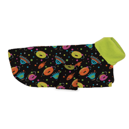 Wriggley Diggley Black Donut Polar Fleece Dog Snug - My Pooch and Me
