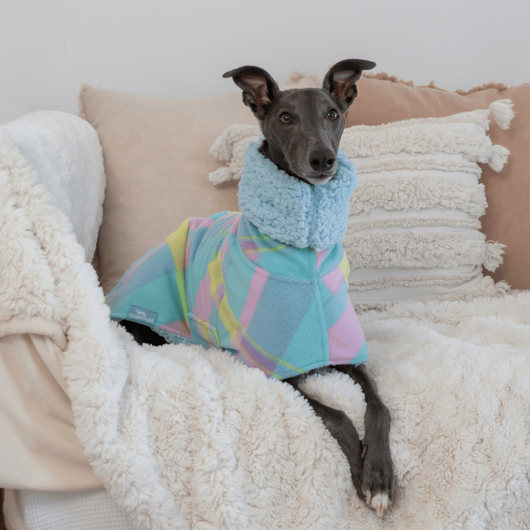 Wriggley Diggley Pastel Sweet Dreams Fleece Dog Snug - My Pooch and Me