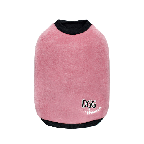 DGG Blush Pink Warmie Dog Jumper