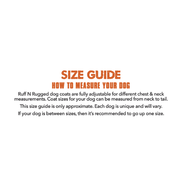 Ruff N Rugged High Vis Safety Dog Coat